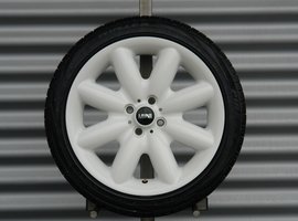 17" MINI Original Spoke 85 Radsatzin Weiss (4 Stück)